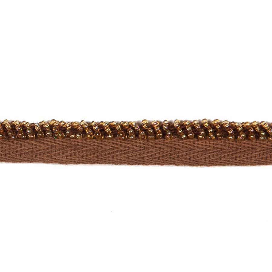 BRAID BEADED BRONZE
